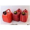 Image 2 : (2) 1 Gal jerry Cans, 1 1/4 Gal Jerry Can, Drywall Saw, Auger Bit