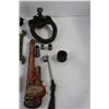 Image 4 : Assorted Tools - Pipe Wrench, Wrenches, Chisel, etc.