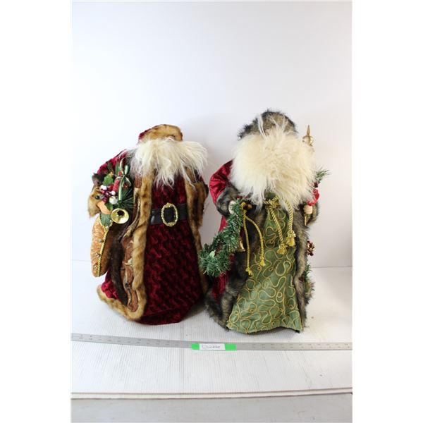 (2) Santa Decoration Christmas