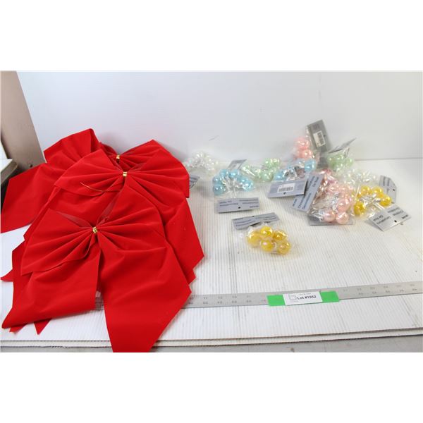 Christmas Decorations ,Ribbons