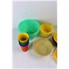 Image 2 : Lot Of Various Tupper Ware Containers/ Cups