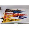 Image 1 : (5) Various Pennants, Dawson City Yukon, New Mexico, Misc.
