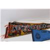 Image 4 : (5) Various Pennants, Dawson City Yukon, New Mexico, Misc.