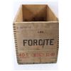 Image 3 : Vintage Canadian Industries Limited Dovetailed Crate - Forcite CIL, 18'' x 10'' x 11''