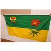 Image 2 : (2) Saskatchewan Flags- Both 60'' x 34.5''