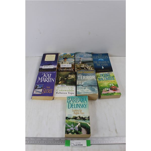 (9) Various Books, The Secret, Pathfinder, The Terror, Misc.