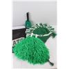 Image 2 : Roughrider Cheer Pom-Poms, Saskatchewan Grey Cup Flag, 60'' x 35'', Misc.