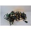 Image 5 : Two Bundles Of Clear Christmas Lights- Unknown Length, Various Christmas tree Balls, Misc.