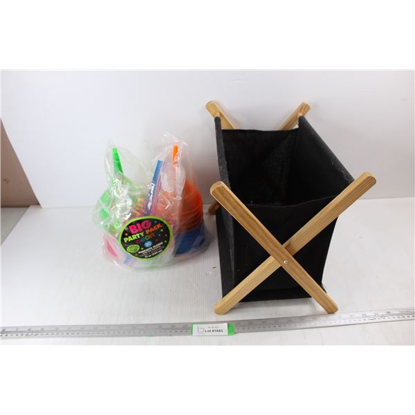 Folding Knitting Basket, (20) Margarita Party Glasses