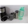 Image 3 : Salon Electric Coffee Maker- As Is, Plastic Watering Can, Misc.