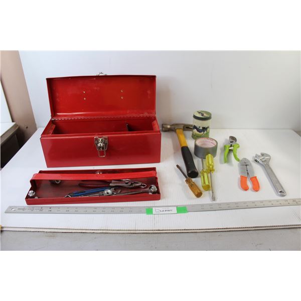 Toolbox with Assorted Tools