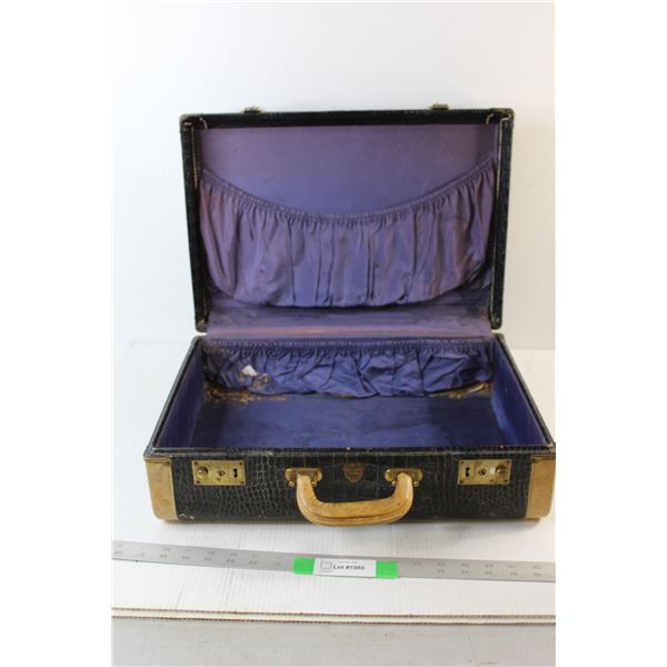 Vintage McBrine Hardshell Suitcase