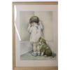 Image 2 : (2) Corgi Print Artworks By Bessie Peuse - The Reward and In Disgrace 15" x 19"
