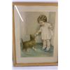 Image 4 : (2) Corgi Print Artworks By Bessie Peuse - The Reward and In Disgrace 15" x 19"