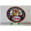 Image 1 : Esso Circular Sign - 12"