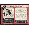 Image 2 : 1968-69 O-PEE-CHEE ALAN STANLEY ROOKIE CARD