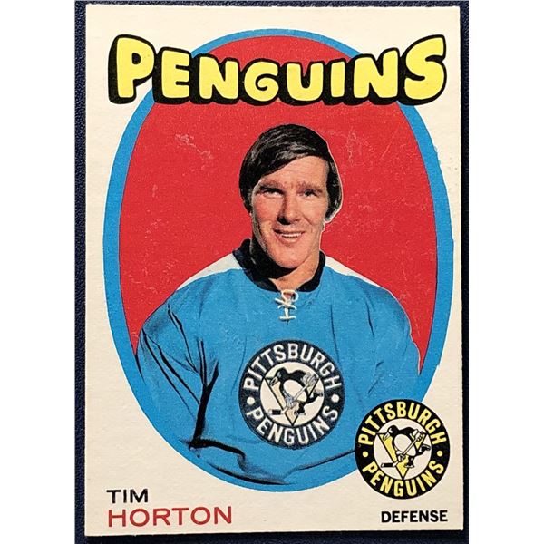 1971-72 O-PEE-CHEE TIM HORTON