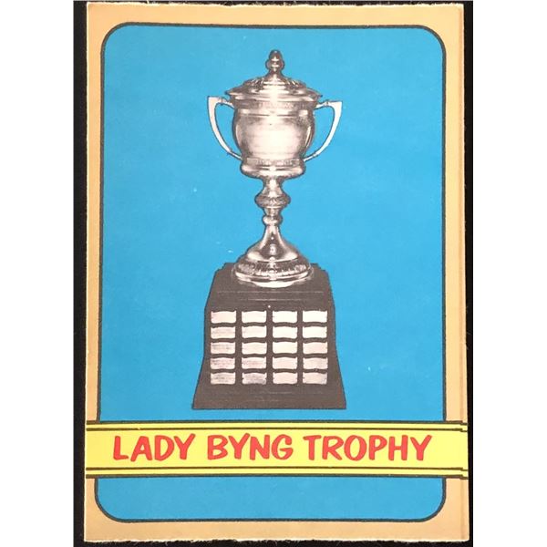 1972-73 O-PEE-CHEE LADY BYNG TROPHY