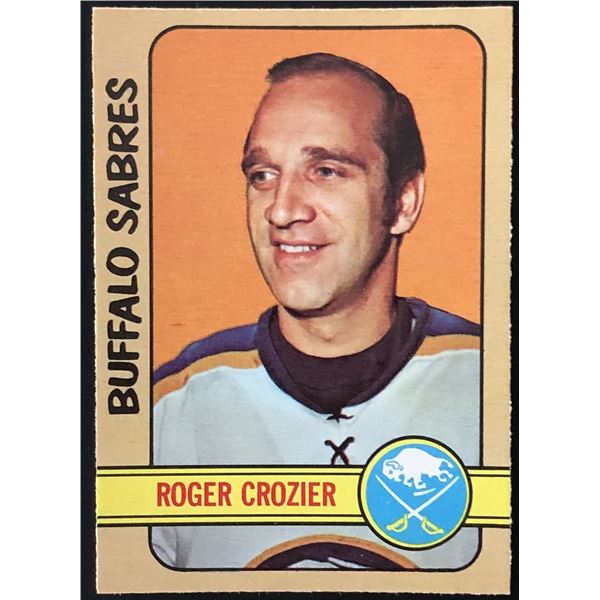 1972-73 O-PEE-CHEE ROGER CROZIER (HOF)