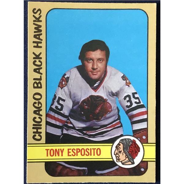 1972-73 O-PEE-CHEE TONY ESPOSITO (HOF)