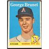 Image 1 : 1958 TOPPS GEORGE BRUNET