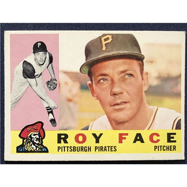 1960 TOPPS ROY FACE