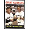 Image 1 : 1964 TOPPS GIANT GUNNERS WILLIE MAYS (HOF)