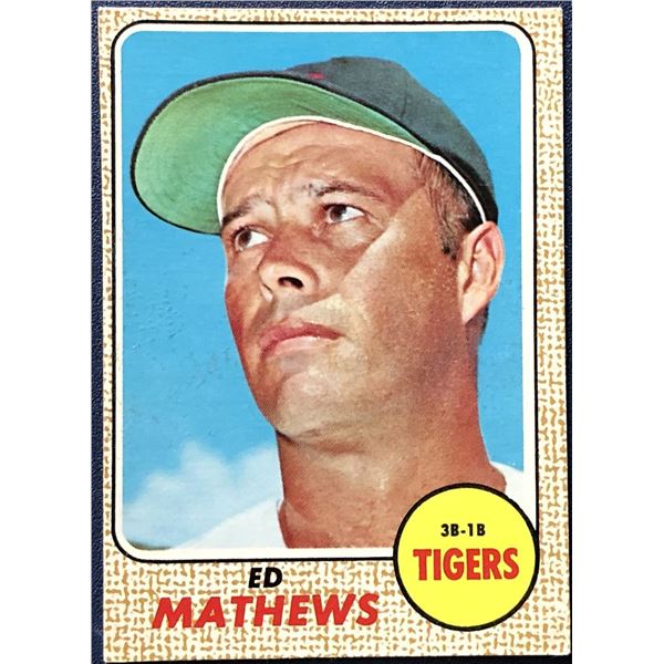 1968 O-PEE-CHEE EDDIE MATHEWS (HOF)