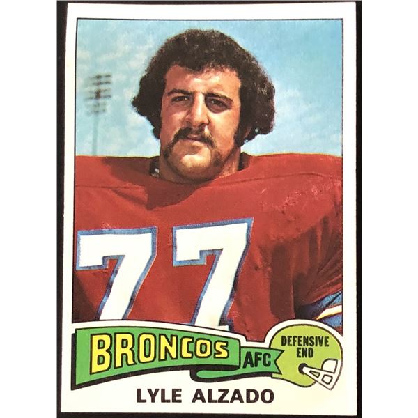 1975 TOPPS LYLE ALZADO