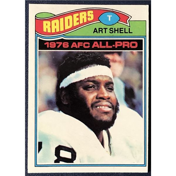 1977 TOPPS ART SHELL (HOF)