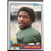 Image 1 : 1981 TOPPS AUNDRA THOMPSON ROOKIE CARD