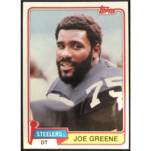 1981 TOPPS JOE GREENE (HOF)