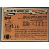 Image 2 : 1981 TOPPS KELLEN WINSLOW (HOF) ROOKIE CARD