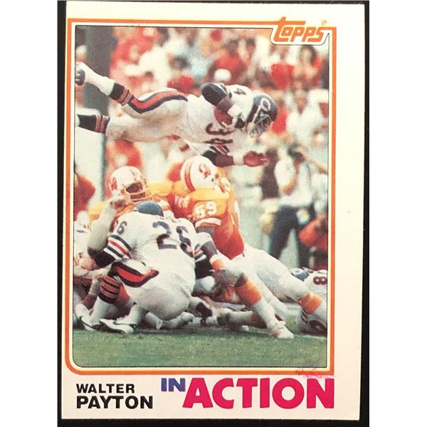 1982 TOPPS WALTER PAYTON (HOF)