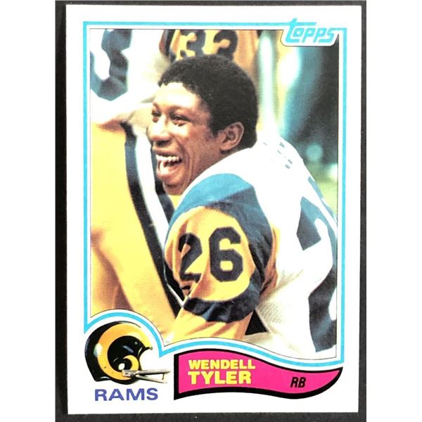 1982 TOPPS WENDELL TYLER