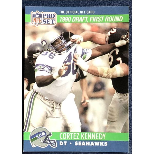 1990 PRO SET CORTEZ KENNEDY (HOF)