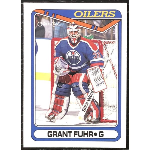 1990-91 O-PEE-CHEE GRANT FUHR (HOF)
