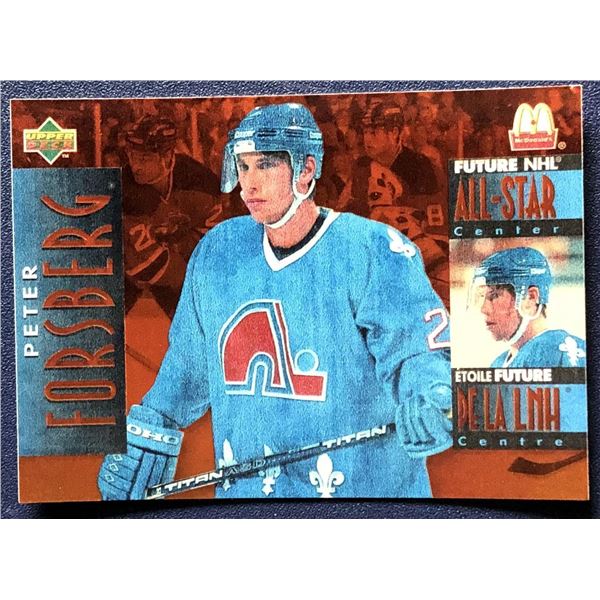 1994-95 UPPER DECK PETER FORSBERG (HOF)