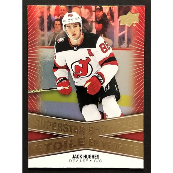 2023-24 UPPER DECK SUPERSTAR SHOWCASE JACK HUGHES