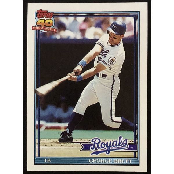 1991 TOPPS GEORGE BRETT (HOF)
