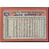 Image 2 : 1991 TOPPS JACK MORRIS (HOF)