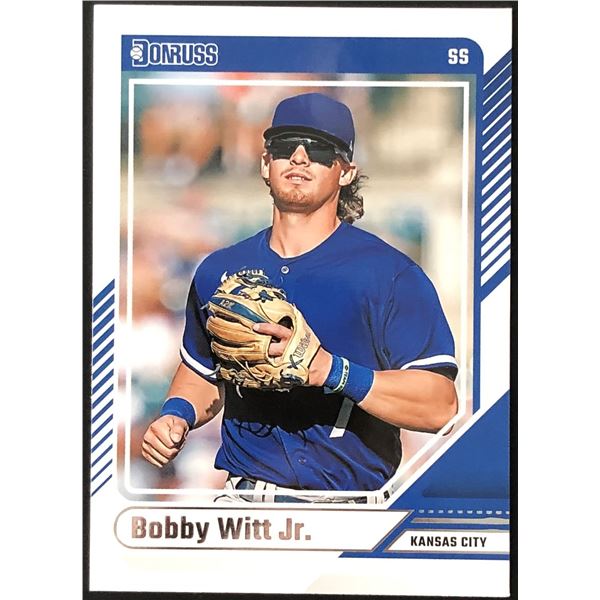 2024 DONRUSS BOBBY WITT JR. ROOKIE CARD
