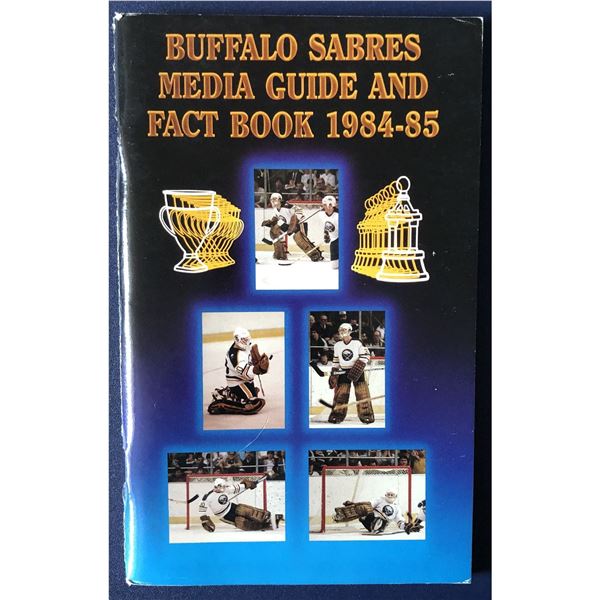BUFFALO SABRES 1984-85 MEDIA GUIDE