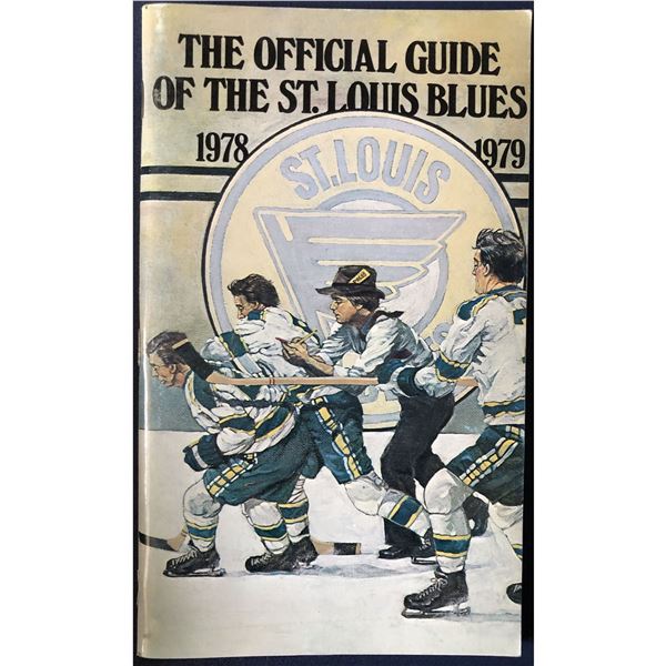 ST. LOUIS BLUES 1978-79 MEDIA GUIDE