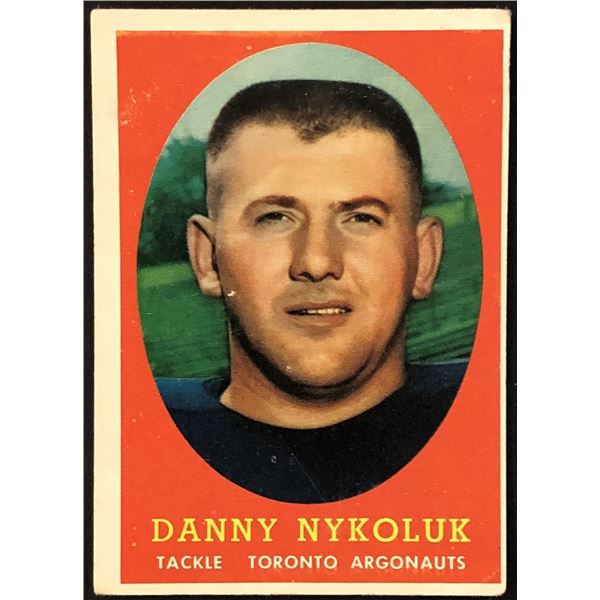 1958 TOPPS DANNY NYKOLYUK