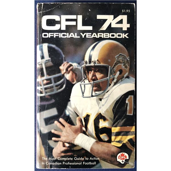 1974 CFL YEARBOOK