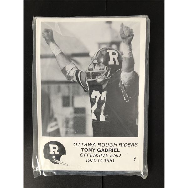 1982 JOGO OTTAWA ROUGH RIDERS ALL TIME GREATS SET