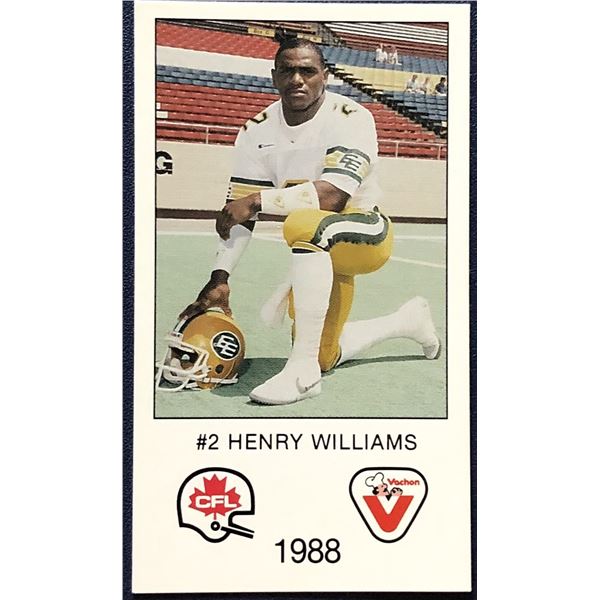 1988 VACHON HENRY 'GIZMO' WILLIAMS