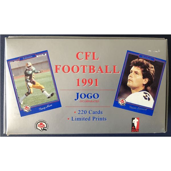 1991 JOGO CFL BOX SET