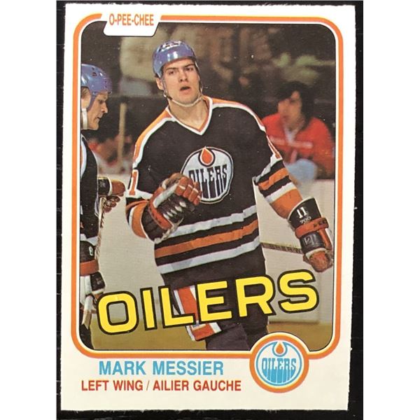 1981-82 O-PEE-CHEE MARK MESSIER (HOF)
